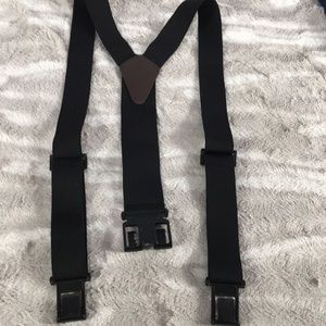 Dickies black suspenders one size fits most